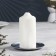 Cup "Cup 140" metal per candle, 14x14 cm, chrome