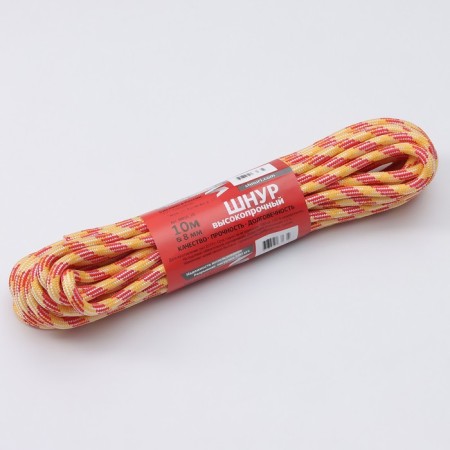 High -strength cord, D = 8 mm, 10 m, color mix