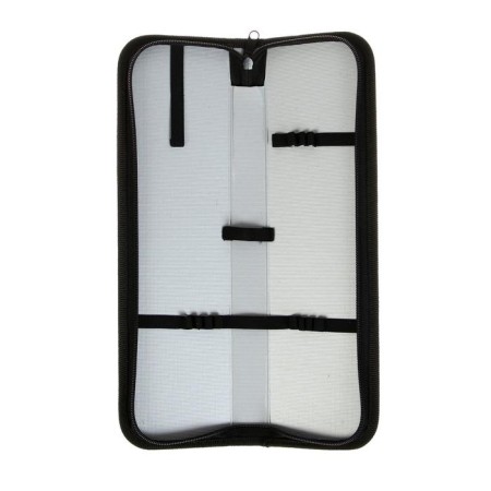 Penal for brushes 320 x 90, leatherette, FK-2, black-2