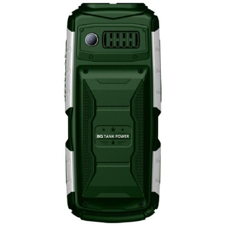Cell phone BQ M-2430 Tank Power, 2.4 ", 2 SIM, 4000 Mam, silver/green-2