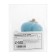 Pen button Dome Ceramics 003, ceramic, blue