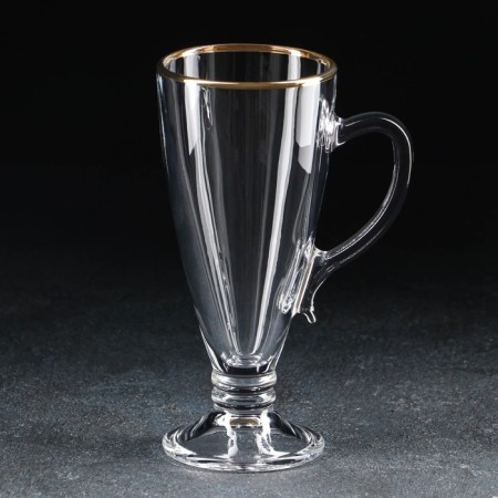 Golden Kaima mug, glass, 250 ml