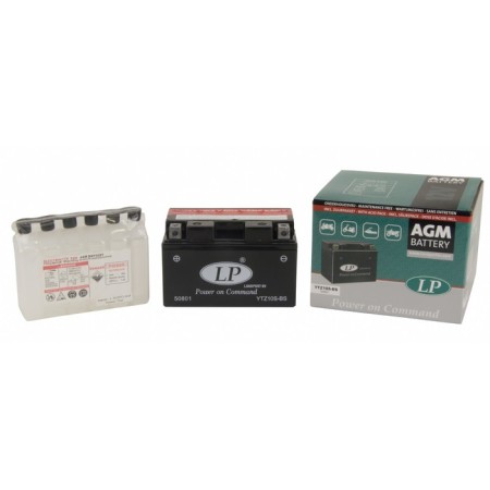 Battery Landport Ytz10S -BS, 12 V, 8.6 Ah, straight (+ -)