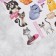 Stickers children's paper "cats", 11 x 15.5 cm