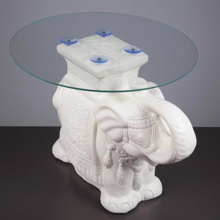Claus - Luminous Elephant table 58x28x50cm-4
