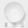Luminarc Salenco salad bowl, 450 ml, d = 16.5 cm, glass ceramic, white