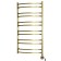 Domoterm electric heated towel rail "Calipso", 500 x 985 mm, 12 crossbars, rights, bronze