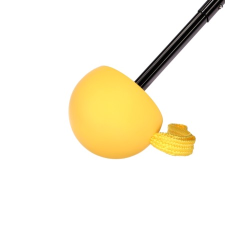 Gift set fan and umbrella, yellow-4