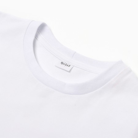 Women's T-shirt Minaku: Exclusive Print Goose Color White, Rr. 50-5