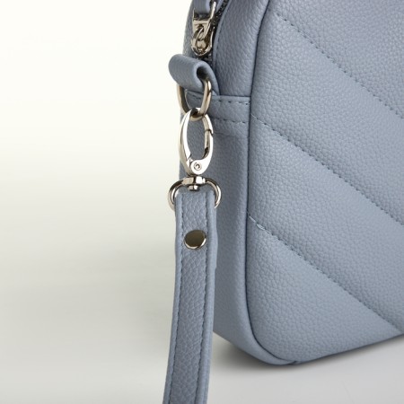 Women's bag with lightning, blue color-3