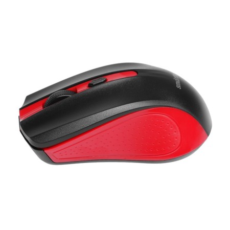 Mouse Smartbuy One 352, wireless, optical, 1600 dpi, 2xaaa (not in the Complex), red-black-3