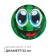 Children's ball "watermelon", d = 22 cm, 60 g