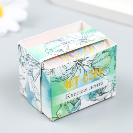 Adhesive tape paper "Crane" set 2 pcs width 1; 4 cm winding 2 m-3