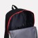 A backpack with a zipper, an outer pocket, a set of a chover, bag, black color