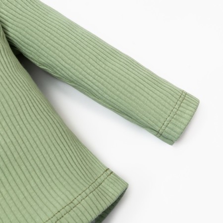 Костюм: джемпер и леггинсы Крошка, Я BASIC LINE, рост 80-86 см, зелёный-5