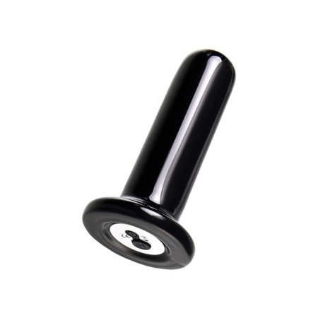 Sexus Glass glass mini-vibrator, glass, black, 10 cm-3