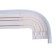 Three -cereal cornice "Ultracompact. Classic ", 400 cm, with a decorative strip 7 cm, the color is blond oak