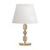 Lignum table lamp E27 40W light wood 25x25x37.5 cm Risalux