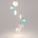 Suspension lamp Maytoni Mod254PL-07BS, G4, 7x28 W, 3210 mm, brass