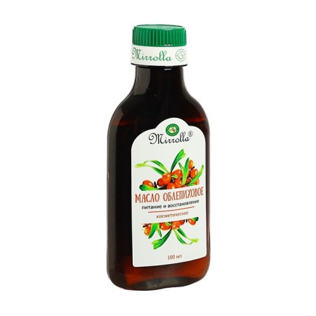 Sea buckthorn oil mirrolla, cosmetic, 100 ml.