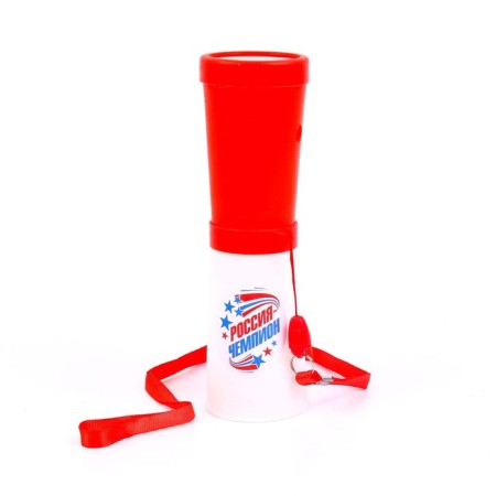 Whistle-Guddy fan "Russia-Champion!", 17 cm, Mix colors-1