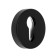 Lockland cylinder lining, round, black color, set