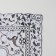 Openwork napkin for the east, 84 × 40 cm, PVC, silver color