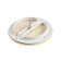 Anemostat Era 12.5dw Pine, D = 125 mm, for a bath and sauna, with a flange, pine color