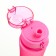 Water bottle, with a drinker, 600 ml, pink
