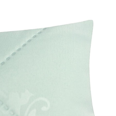 Decorative pillow, size 40x40cm, green color, mixture-5
