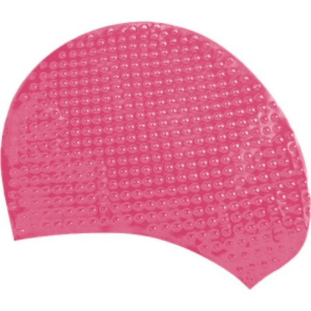 ATEMI BS65 swimming cap, silicone, pink color