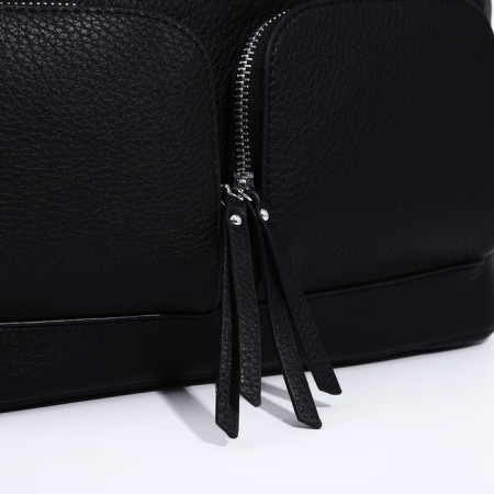 Bagon-tout on lightning, 3 outer pockets, black color-3