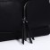 Bagon-tout on lightning, 3 outer pockets, black color