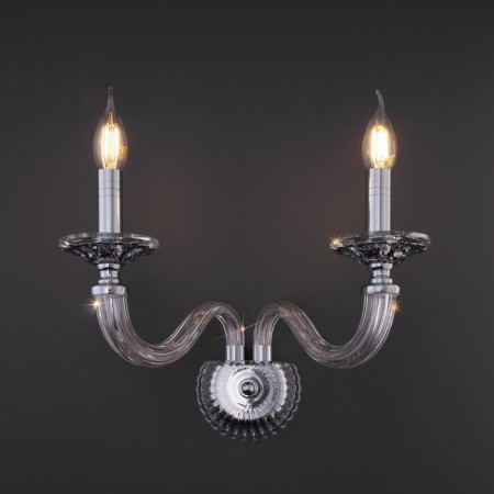 Classic wall lamp Olenna, 60W, E14, 19x36x37 cm-1
