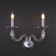 Classic wall lamp Olenna, 60W, E14, 19x36x37 cm