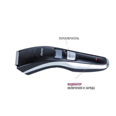Pioneer HC01R haircut, stainless steel, battery, black-silver-7