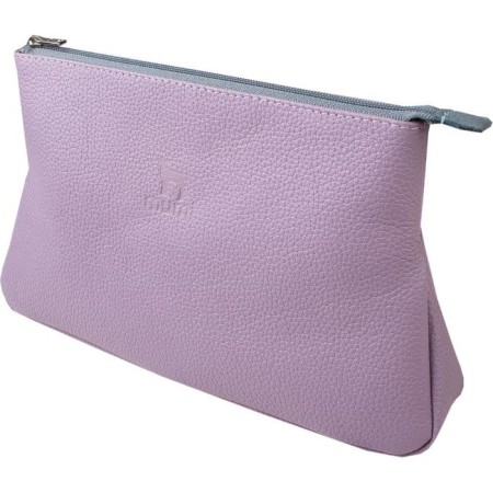 Lightning cosmetic bag, lilac color