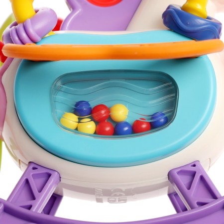 Developing toy "Unicorn", with pulls-7