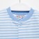 Nursery blouse, blue/strip, height 74