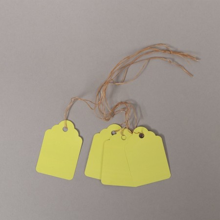 Garden tags for marking, 4.5 × 3 cm, set 20 pcs., Plastic, mix, Greengo-9