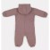 Combineson children's insulated Rant Rocky, height 68 cm, dairy-brown color