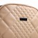 Bag Women's Cross-Bodi with a zipper, beige color
