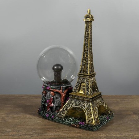 Plasma ball "Lovers in Paris" 10x18x27 cm Risalux-2