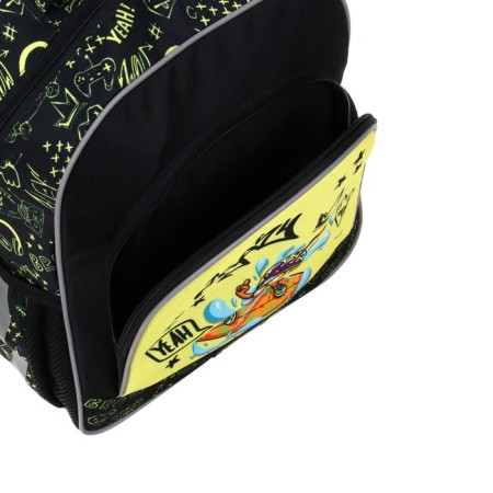 School backpack Erich Krause Ergoline 15l, 39 x 28 x 14 cm, ergonomic back, Funny Guys 56796-8