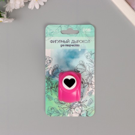 Figure hole "heart" d = 1.5 cm mix 3.5x4x4 cm-6