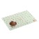 Rug for a bowl "Pigger" 43 x 28 cm "Kotomania"