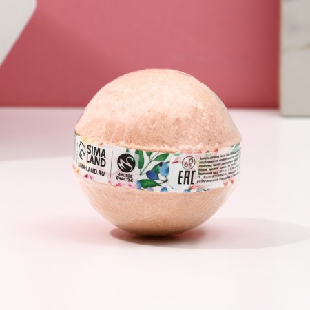 The bathtub bomb “Wonderful Spring!”, 130 g, lavender aroma, pure happiness-2