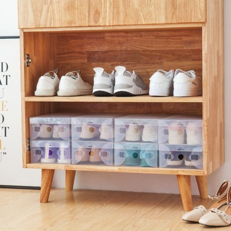Shoe storage box with Large Size lid, 20 × 33 × 12 cm, 6 pcs-11