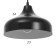 Light Bayerlux 2515/1BK, 40W E27, black color