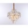Crystal chandelier with Ambrella Light, Traditional, TR5231, E27, Color Gold